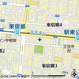 戸田建設株式会社宇都宮営業所周辺の地図