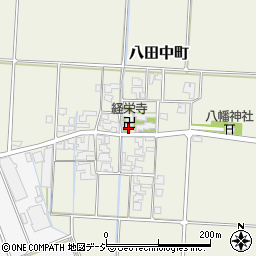 石川県白山市八田中町617周辺の地図