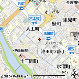 石川県金沢市池田町４番丁10周辺の地図