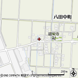 石川県白山市八田中町710周辺の地図