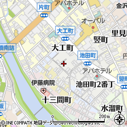 石川県金沢市池田町４番丁16周辺の地図