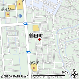 栃木県宇都宮市鶴田町721周辺の地図