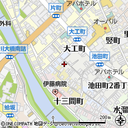 石川県金沢市池田町４番丁29周辺の地図