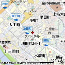石川県金沢市池田町３番丁7周辺の地図