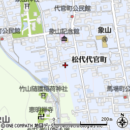 長野県長野市松代町松代代官町1489-1周辺の地図