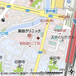 ザ・パーク宇都宮駅前通り第１駐車場周辺の地図