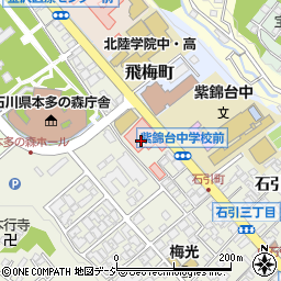 石川県金沢市石引4丁目3周辺の地図