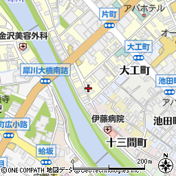 大同門 金沢周辺の地図