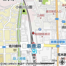 東武建設株式会社　鉄道部新鹿沼工事事務所周辺の地図
