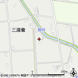 富山県南砺市三清東260周辺の地図