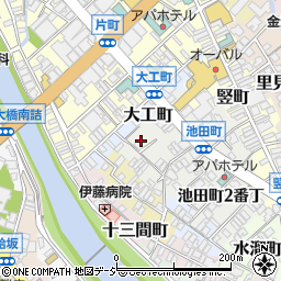 石川県金沢市池田町４番丁22周辺の地図