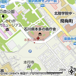 石川県社会福祉協議会　福祉の仕事マッチングサポートセンター周辺の地図