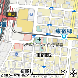 リラックス宇都宮ポートホテル店周辺の地図