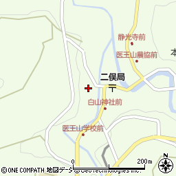 石川県金沢市二俣町こ周辺の地図