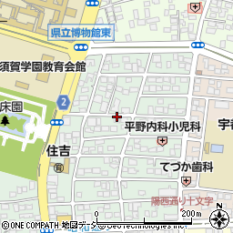 栃木県宇都宮市住吉町周辺の地図