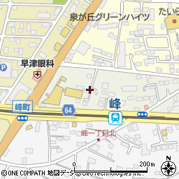 栃木県宇都宮市東今泉1丁目周辺の地図
