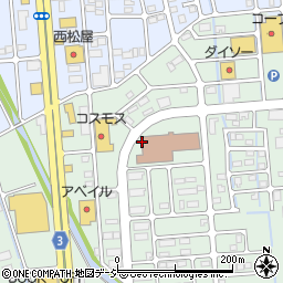 宇都宮市子ども発達センター診療所周辺の地図
