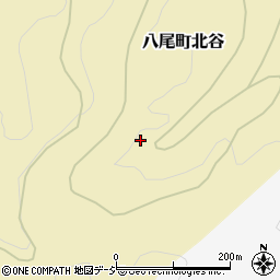 富山県富山市八尾町北谷193周辺の地図