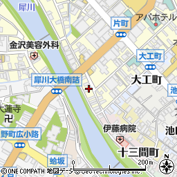 アジト AJITO 片町周辺の地図