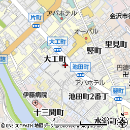 石川県金沢市池田町３番丁43周辺の地図