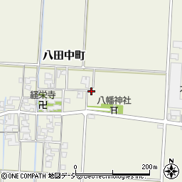 石川県白山市八田中町454周辺の地図