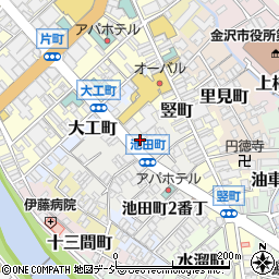 石川県金沢市池田町３番丁30周辺の地図