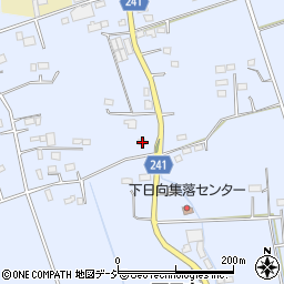 栃木県鹿沼市下日向860周辺の地図