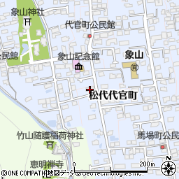 長野県長野市松代町松代代官町1452周辺の地図
