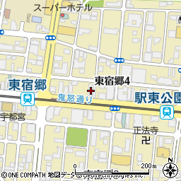 東京ノーストクリニック　宇都宮院周辺の地図