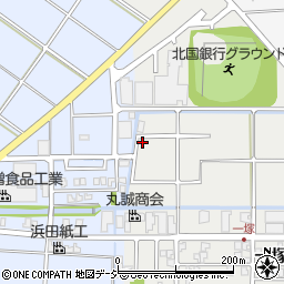 石川県白山市一塚町883-1周辺の地図