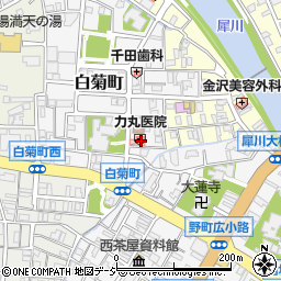 石川県金沢市白菊町5-5周辺の地図