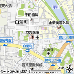 石川県金沢市白菊町5-20周辺の地図