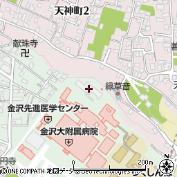 看護師宿舎周辺の地図