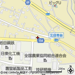芳賀町平屋周辺の地図