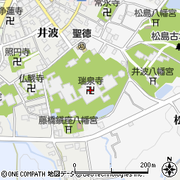 瑞泉寺周辺の地図