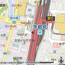 ギフトガーデン宇都宮新幹線店周辺の地図