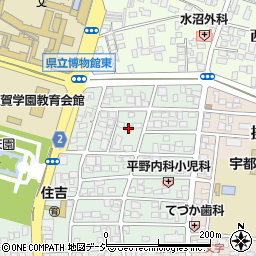 栃木県宇都宮市住吉町5-6周辺の地図