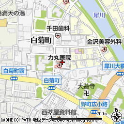 石川県金沢市白菊町5周辺の地図