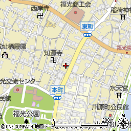 富山県南砺市福光（本町）周辺の地図