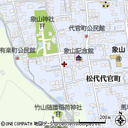 喫茶象庵周辺の地図