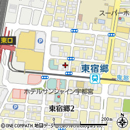 株式会社合人社計画研究所　宇都宮営業所周辺の地図
