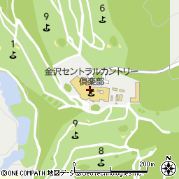 金沢セントラルカントリー倶楽部　スタート予約周辺の地図