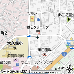 セブンイレブン日立桜川町１丁目店周辺の地図