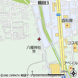 栃木県宇都宮市鶴田町1701周辺の地図