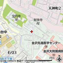 石川県金沢市宝町周辺の地図