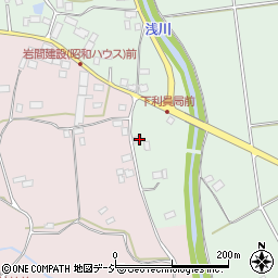 茨城県常陸太田市下利員町813周辺の地図