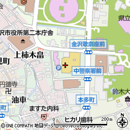 石川県金沢市下本多町６番丁周辺の地図