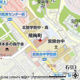 石川県金沢市飛梅町2周辺の地図