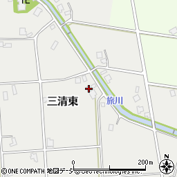 富山県南砺市三清東195周辺の地図