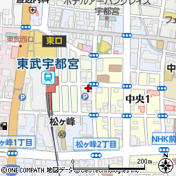 株式会社日水コン　栃木事務所周辺の地図